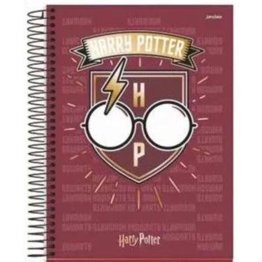 Imagem de Caderno Espiral Capa Dura Universitário 1 Matéria Harry Potter 96 Folhas Jandaia Estampa 8
