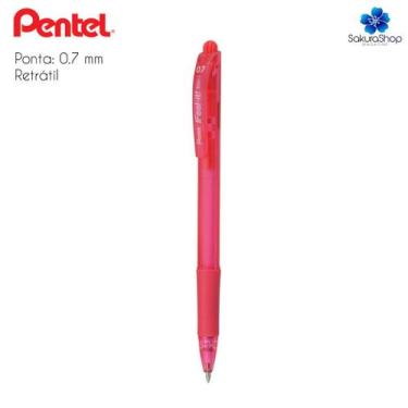Imagem de Caneta Esferografica Feel It 0.7 mm RT Retratil PENTEL, Rosa