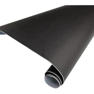 Imagem de Adesivo Lousa Quadro Negro Preto Fosco 2mx45cm para Parede Porta ou Mesa Ideal para Giz e Organização