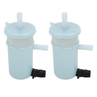 Imagem de OTOTEC 2 filtros de combustível 15410-87L00 compatíveis com motores de popa Suzuki DF 9,9 15 20 25 30 70 80 90 HP