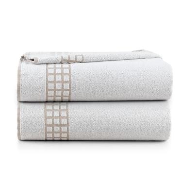 Imagem de Toalha de Banho Georgia, Kit 2 Pçs, para Praia e Piscina, gramatura 410g/m², Caqui