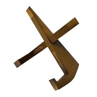 Imagem de Suporte para armazenamento de CDs Suporte de exibição discos vinil LP, rack armazenamento madeira maciça, suporte decoração artesanal DIY para álbuns 7 ", 10" e 12(Brown)