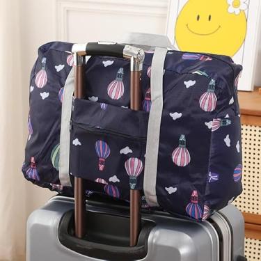 Imagem de Padrão de balão Bolsa organizadora de armazenamento dobrável – extragrande para mudança de casa, roupas e itens essenciais de viagem