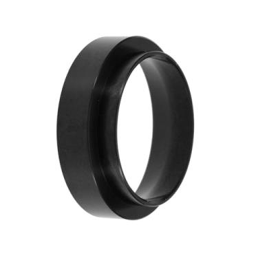 Imagem de Ymiko Anel de Funil Doseador de café de Alumínio para Portafiltros de 58 Mm, Acessório de Compactação de café Expresso (Preto)