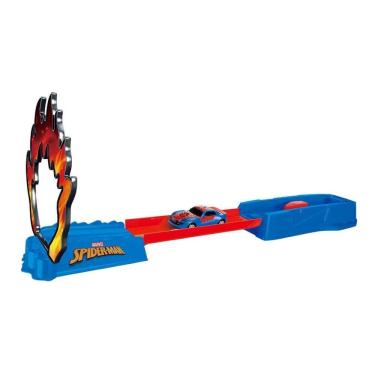 Imagem de Mini Pista Homem Aranha em Chamas Com Carrinho - Candide