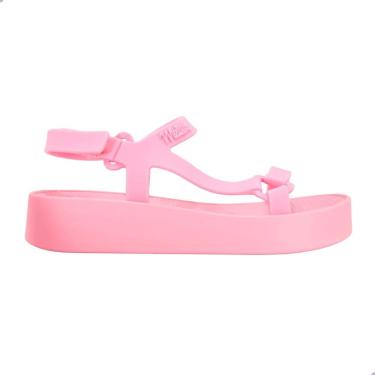 Imagem de Sandália Mini Melissa Sun Downtown Platform I Infantil Rosa Médio