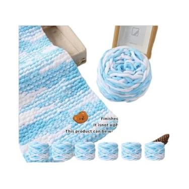 Imagem de Novelo De Lã De 6 Fios Para Cachecol De Ursinho De Pelúcia, Joias Arte