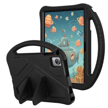 Imagem de Capa à prova de choque infantil para Blackview Tab 8 WiFi 25.7 cm (2023), durável, leve, espuma vinílica acetinada, à prova de choque, capa protetora com suporte para Blackview Tab 8 WiFi 25.7 cm 2023