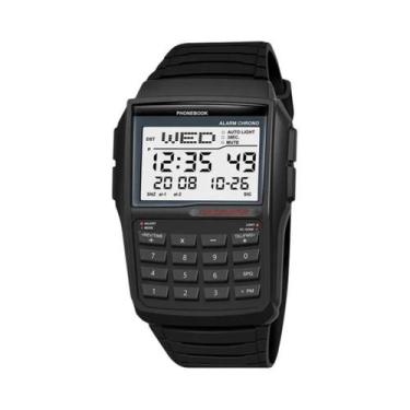 Imagem de Relógio Esportivo Luxuoso Masculino Com Display LED Pulseira De Aço In