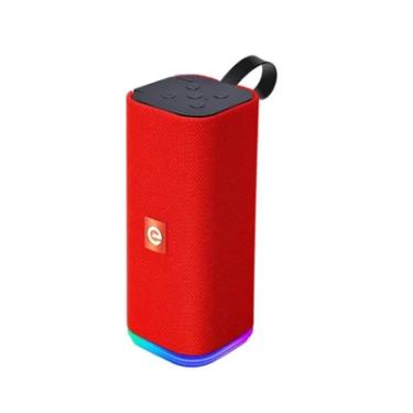 Imagem de Caixa De Som Bluetooth Led Rgb 5w Usb Micro Sd Fm Vermelho Cs-m31btl