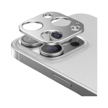 Imagem de Protetor De Lente De Câmera Traseira Em Alumínio Para iPhone 15 pro Ma