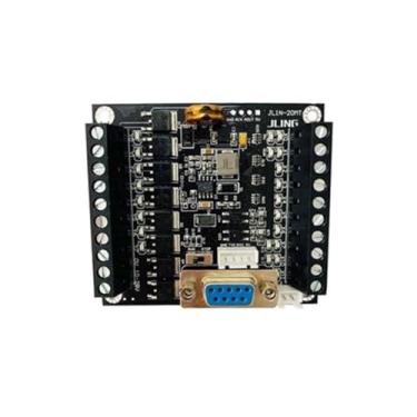 Imagem de BEGWVDJTP Placa PLC FX1N-20MT 12 entradas e 8 saídas Fonte de alimentação 10-28VDC com linha de programação base 1AD+1DA optoacoplador saída transistor de isolamento (placa)