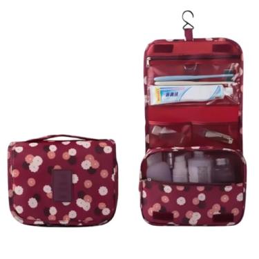 Imagem de Necessaire Em Nylon Organizadora Higiene Para Viage