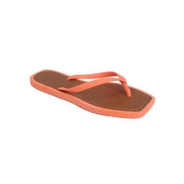 Imagem de Chinelo Feminino Minimalista de PVC  Design Slim e Confortável - Própi