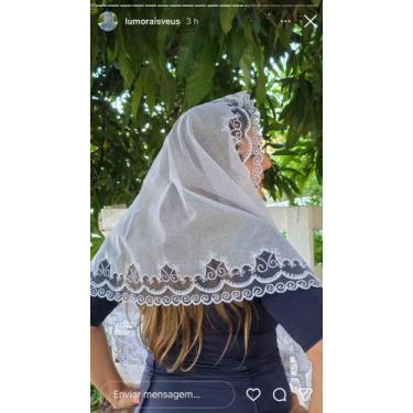 Imagem de Véu bordado ccb - Véus de Boutique CCB