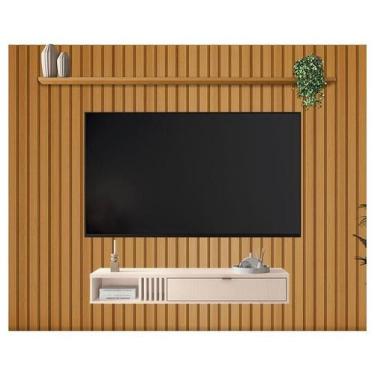 Imagem de Painel Ripado You Bless 2.7 Cinamomo Off White - HB Móveis - HB Moveis