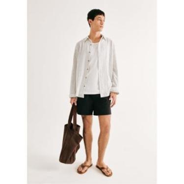 Imagem de Shorts De Banho Masculino Texturizado-Masculino