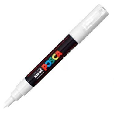 Imagem de Caneta Posca Pc-1m Branca Uni-ball - Sertic