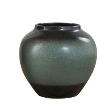 Imagem de Jarra de cerâmica moderna, retrô, flores secas, vaso aquático, mesa, arranjos de flores, decoração para casa, sala de estar, armário de TV, enfeite de mesa