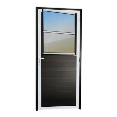 Imagem de Porta Lambril com Grade Super 25 Vidro Reflex 210cm X 86cm Brimak Aber