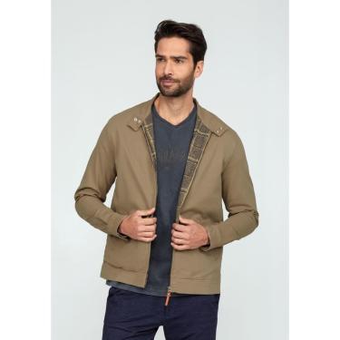 Imagem de Jaqueta Sarja Masculina com Gola Alta-Feminino