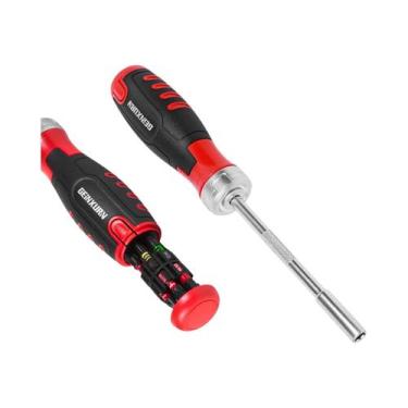 Imagem de Conjunto De Chaves De Fenda Com Catraca 12 Em 1 Geinxurn Com 12 Pontas