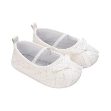 Imagem de Sapatos Casuais De Pelúcia Para Bebês Recém-Nascidos Com Laço, Confort