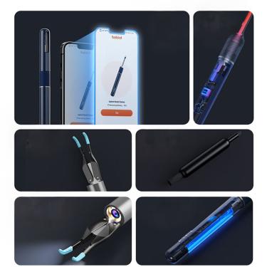 Imagem de Otoscópio Digital Com Pinça Robótica - Bebird Note 5 Pro