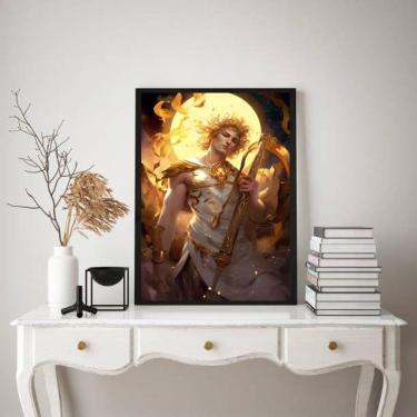 Imagem de Quadro Decorativo Deus Do Sol- Apolo 33X24Cm
