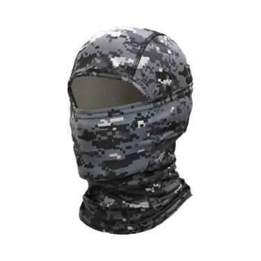Imagem de Balaclava De Motocicleta Com Proteção UV E Malha Respirável Para Cober