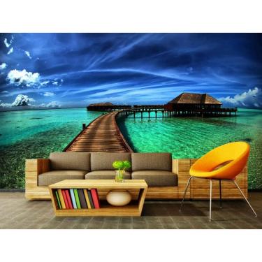 Imagem de Papel de Parede Painel Fotográfico Praia 44 -2,00 X 3,00