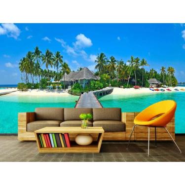 Imagem de Papel de Parede Painel Fotográfico Praia 121 -2,00 X 3,00