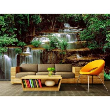 Imagem de Papel de Parede Paisagens Cachoeira 65 - 1,50 X 2,50