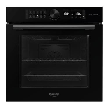 Imagem de Forno Elétrico de Embutir 80 Litros Dako Diplomata com Função Air Fryer Limpa Fácil Pre...