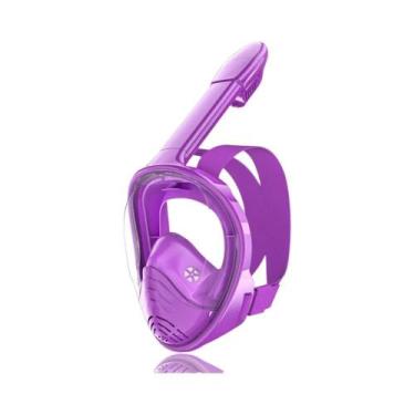 Imagem de Máscara De Snorkel Infantil Com Suporte Para Câmera, Visão Ampla, Anti