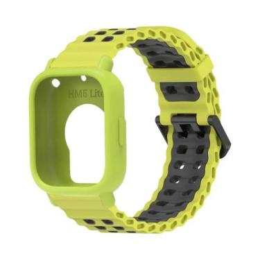 Imagem de Pulseira De Silicone Bicolor Com Capa Para Redmi Watch 5 Active Lite O