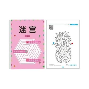Imagem de Livro De Jogos De Labirinto Para Crianças, Brinquedo Educacional Para 