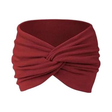 Imagem de Bandana de Yoga Elástica para Mulheres - Estilo Boêmio, Tamanho serve 