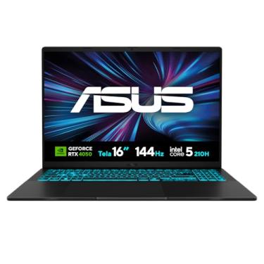 Imagem de Notebook ASUS V16 V3607VU NVIDIA RTX 4050 Intel Core 5 210H 8Gb Ram 512Gb SSD Linux KeepOs Tela 16" LED Nível IPS 144Hz Preto - RP296