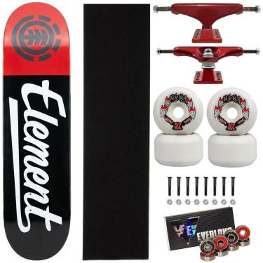 Imagem de Skate Element Montado Maple Profissional 8.2 Roda Next 57mm-Masculino