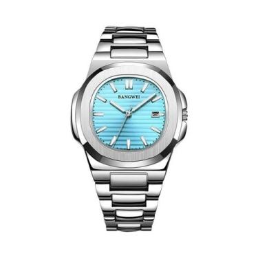 Imagem de Relógio De Pulso Masculino De Luxo À Prova d'Água Com Luz Noturna Em A