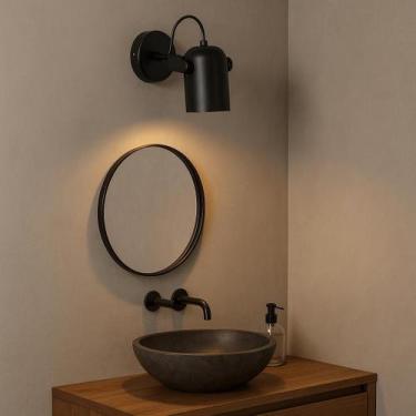 Imagem de Arandela de Parede Becker com Cúpula Articulada e Design Moderno - lum