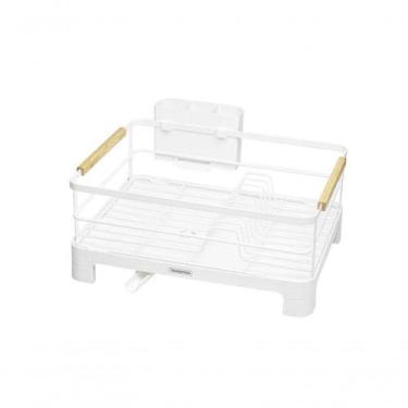 Imagem de Escorredor De Louça Tramontina Plurale Branco Com Secador E Porta Talh