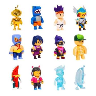 Imagem de Kit 2 Bonecos Stumble Guys Serie 3 Articulado Pack Sortido - Multikids