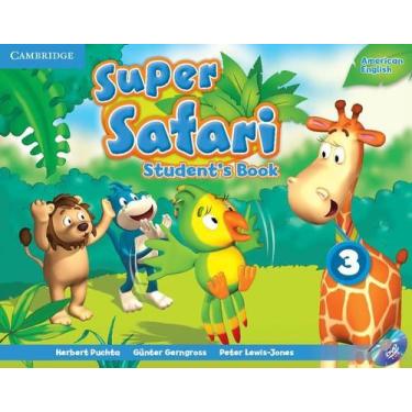 Imagem de American Super Safari 3 - Student's Book With Dvd-ROM