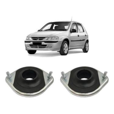 Imagem de 2 Coxim Da Suspensão Dianteira Gm Celta 2004 2005 2006 2007 - QualyKit