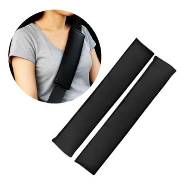 Imagem de Protetor Cinto Segurança Carro Adulto Infantil Preto - 2 unidades - Dr