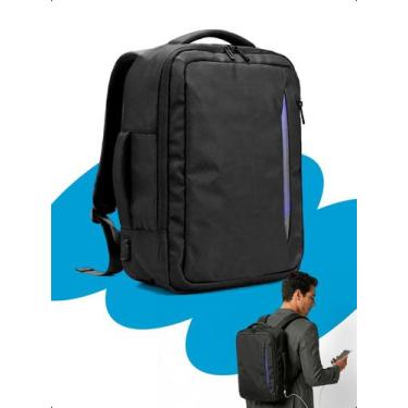 Imagem de Mochila Reforçada Viagem Trabalho Executiva Premium Notebook - - Klizz