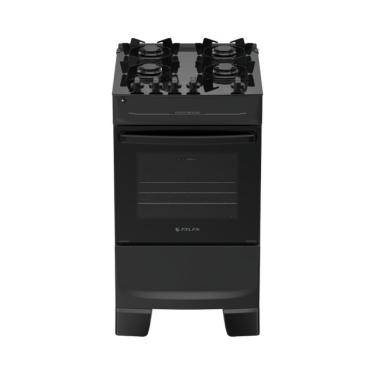 Imagem de Fogão Monaco Top Glass New 4 Boca Atlas Preto Bivolt