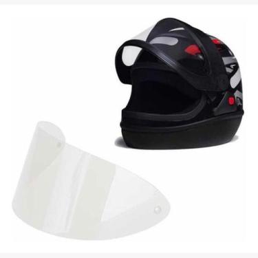 Imagem de Viseira Anti-risco 2,2mm para Capacete San Marino Cristal - Polivisor 